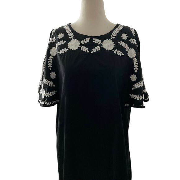 MNG Mango Black Maxi Dress Women Size Medium | 28-9 - Picture 3 of 6